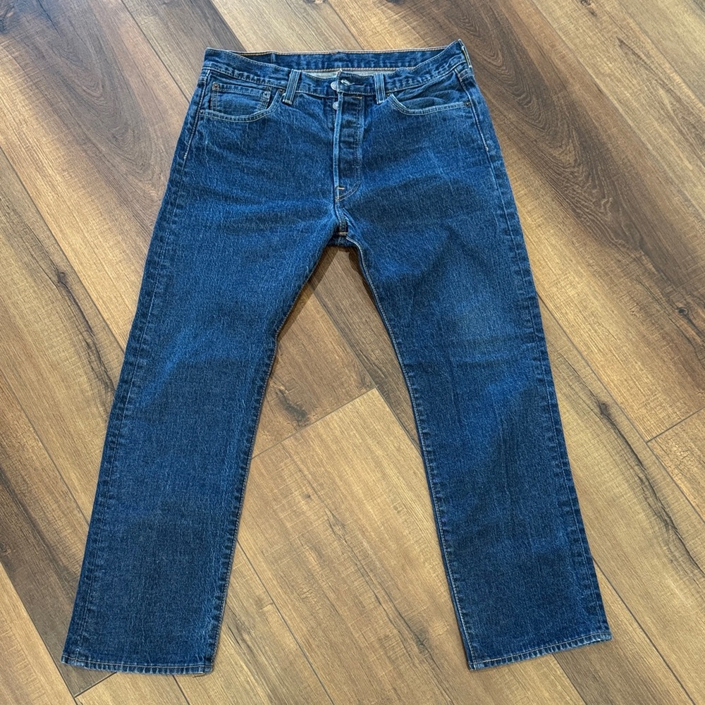 Levi 501 Blue Denim Jeans